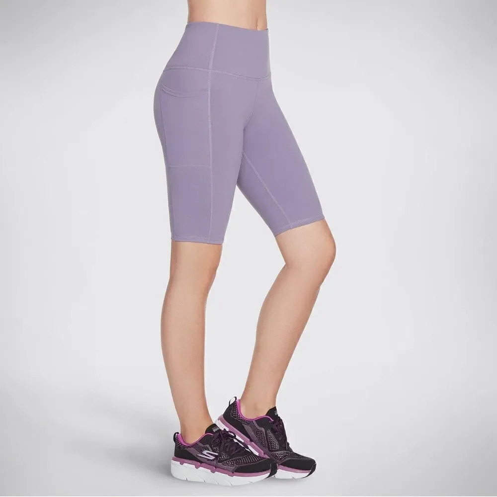 Skechers GO WALK HW 10 Inch Purple Bike Short